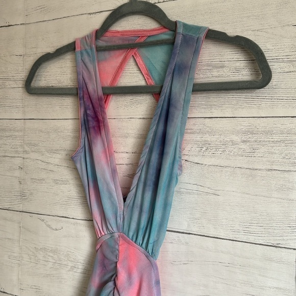 Fashion Nova Open Back Tie Dye Mini Dress | SIZE XS - Picture 5 of 9